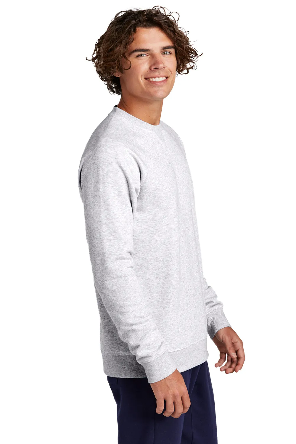 Sport-Tek Herren Drive Fleece Crewneck Sweatshirt - Heather Grau