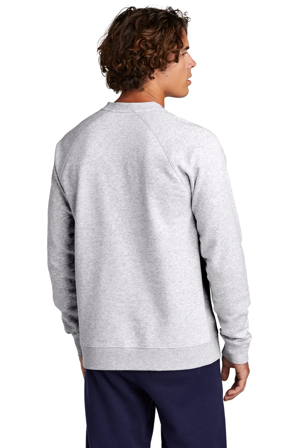 Sport-Tek Herren Drive Fleece Crewneck Sweatshirt - Heather Grau
