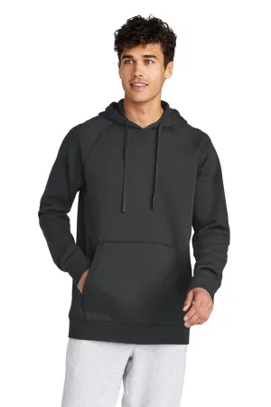 Sport-Tek Herren Drive Fleece Kapuzenpullover mit Kangaroo-Tasche - Anthrazitgrau