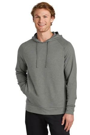 Sport-Tek Herren Flex Fleece Feuchtigkeitstransportierende Kapuzenpullover Hoodie mit Taschen - Heather Hellgrau