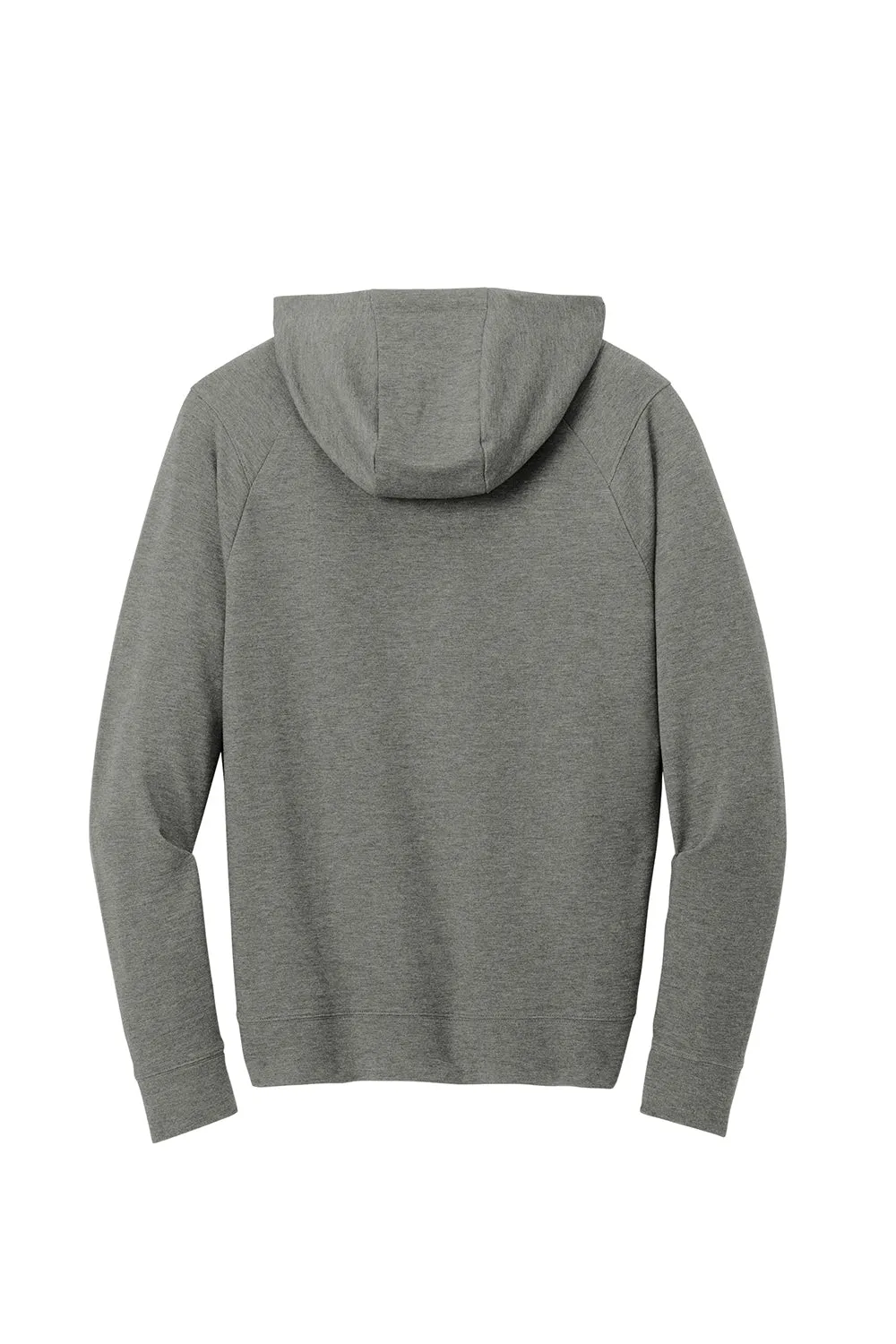 Sport-Tek Herren Flex Fleece Feuchtigkeitstransportierende Kapuzenpullover Hoodie mit Taschen - Heather Hellgrau