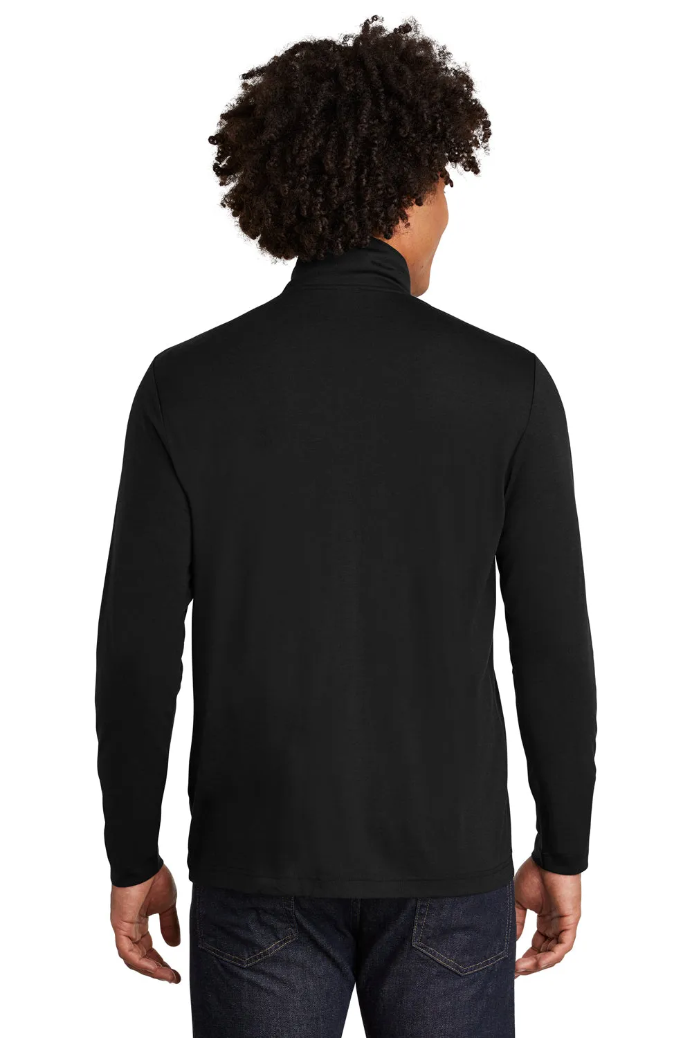 Sport-Tek Herren Feuchtigkeitstransportierender 1/4-Zip Pullover - Schwarz
