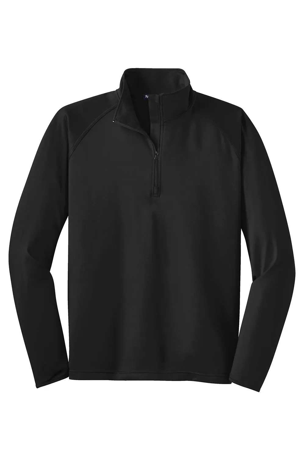 Sport-Tek Herren Sport-Wick Feuchtigkeitstransportierendes 1/4-Zip Sweatshirt - Schwarz