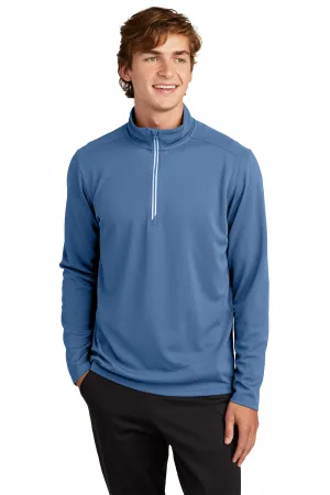 Sport-Tek Herren Sport-Wick Feuchtigkeitstransport 1/4-Zip Sweatshirt - Dämmerungsblau