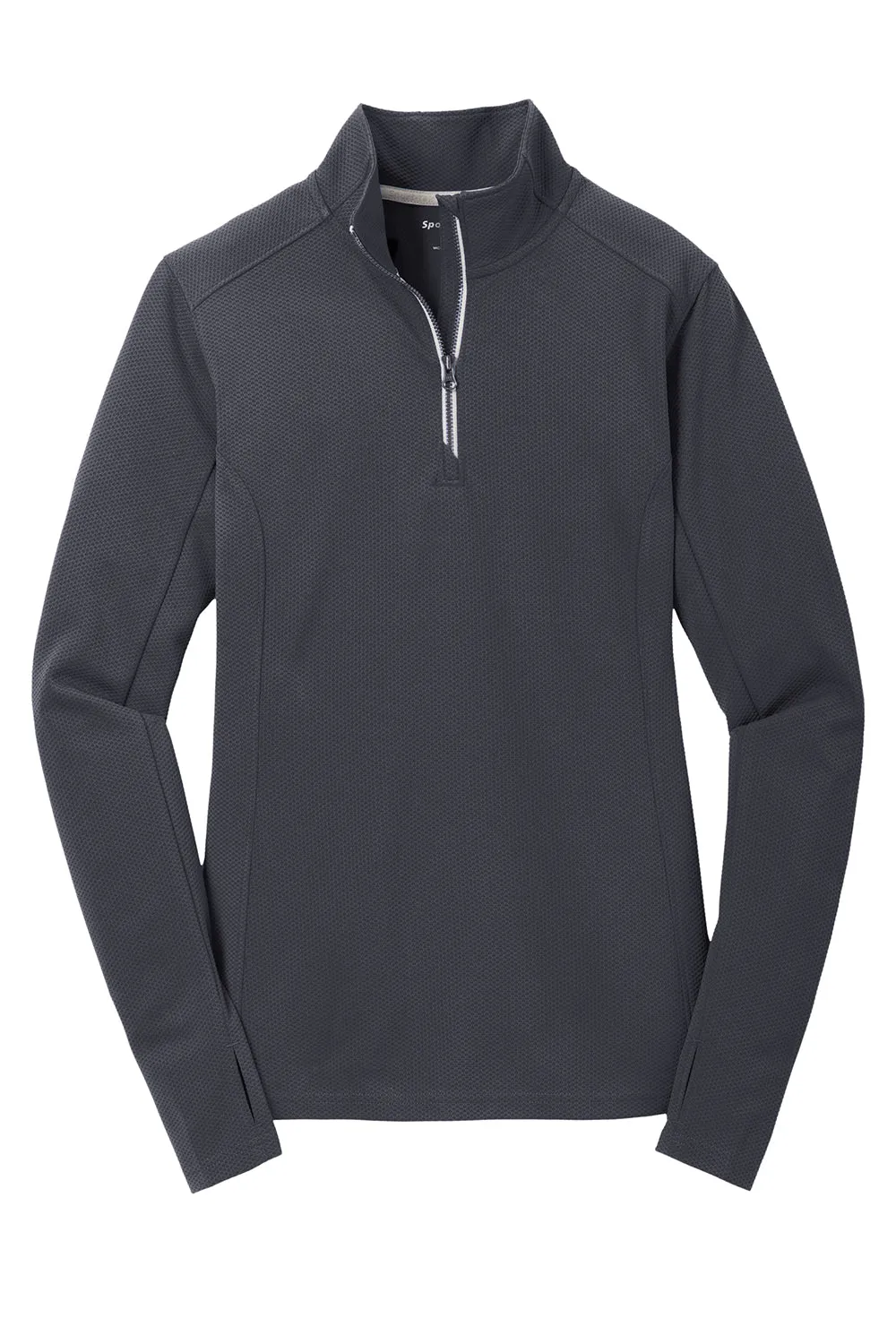 Sport-Tek Damen Sport-Wick Feuchtigkeitstransportierendes 1/4-Zip Sweatshirt - Eisengrau