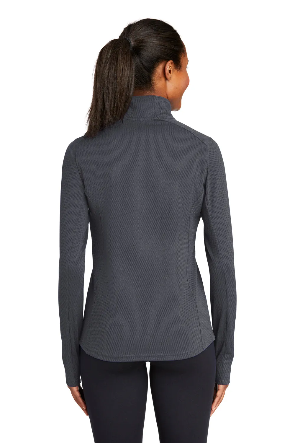 Sport-Tek Damen Sport-Wick Feuchtigkeitstransportierendes 1/4-Zip Sweatshirt - Eisengrau