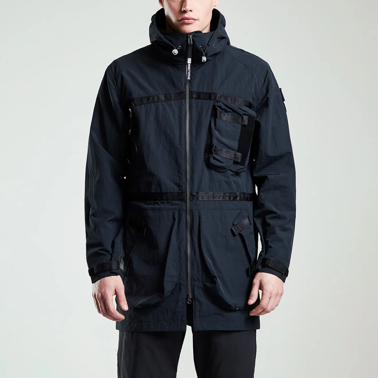 ST95 Geo Parka Schwarz