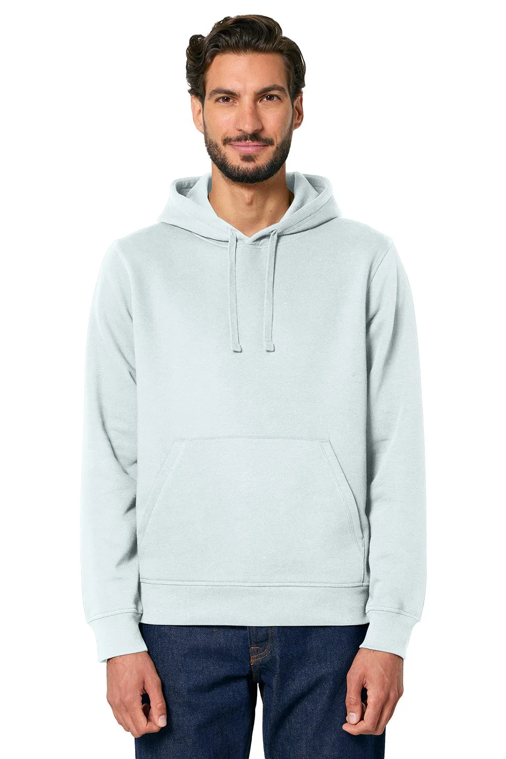 Stanley/Stella Herren Drummer 2.0 Kapuzenpullover Hoodie mit Kangaroo-Tasche - Eisblau