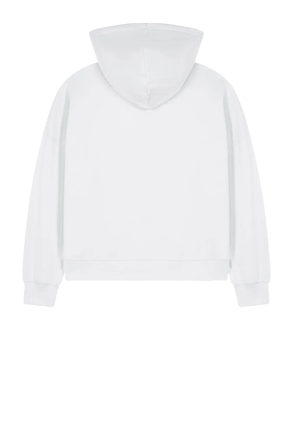 Stanley/Stella Damen Ida Kapuzenpullover mit Reißverschluss und Taschen - Weiß