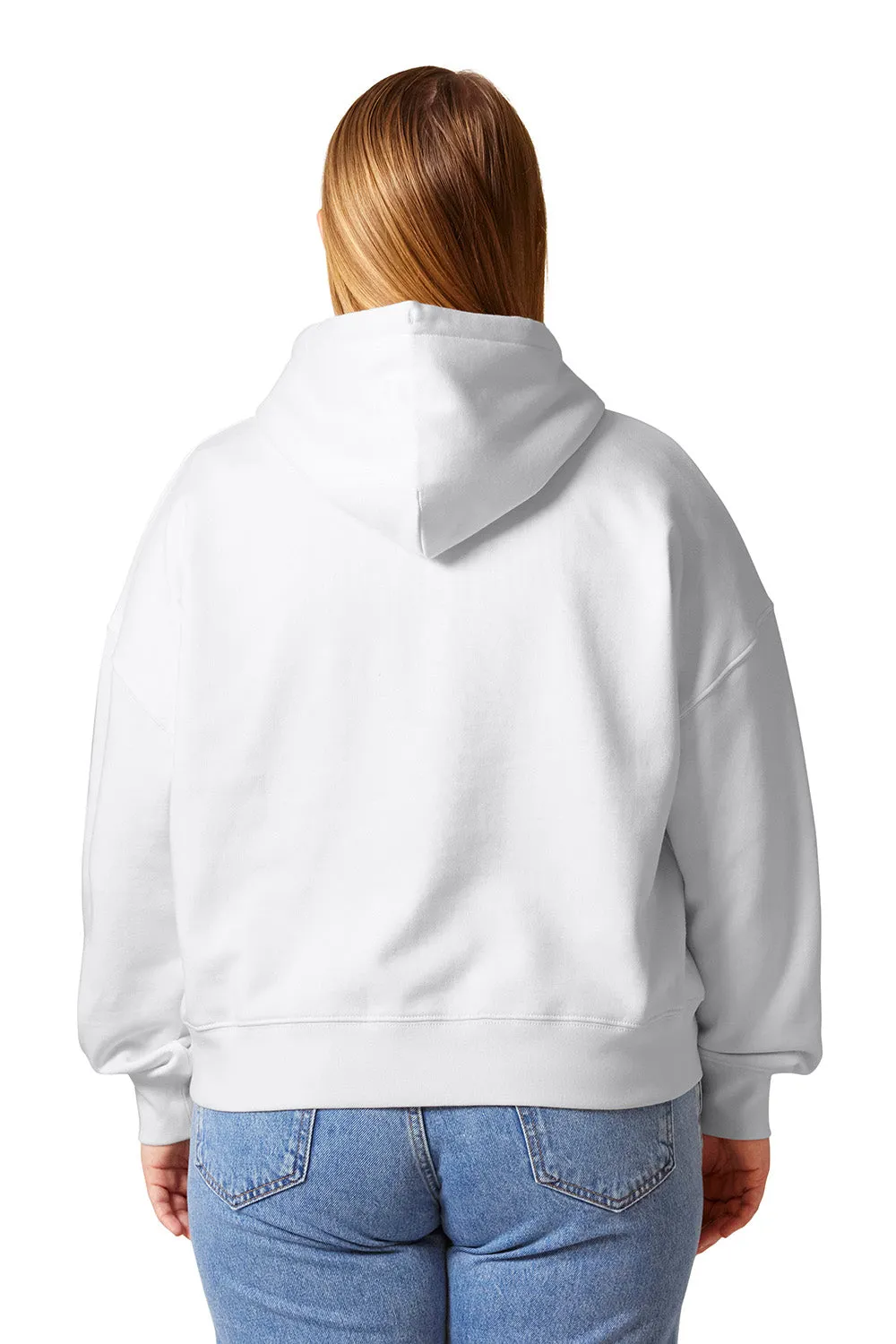 Stanley/Stella Damen Ida Kapuzenpullover mit Reißverschluss und Taschen - Weiß