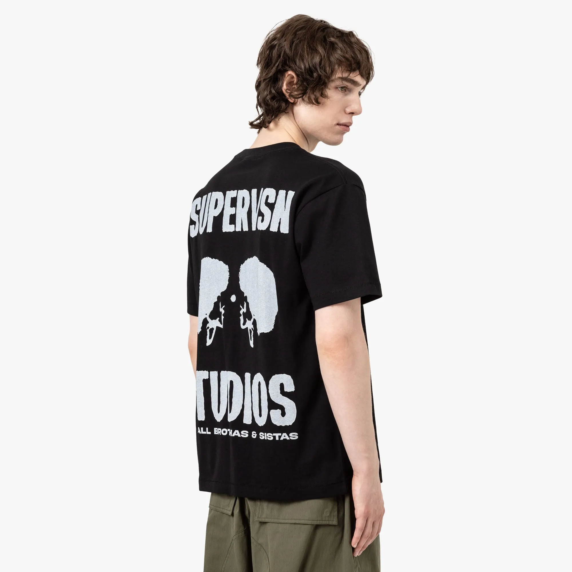 Supervsn Reflection T-Shirt / Schwarz