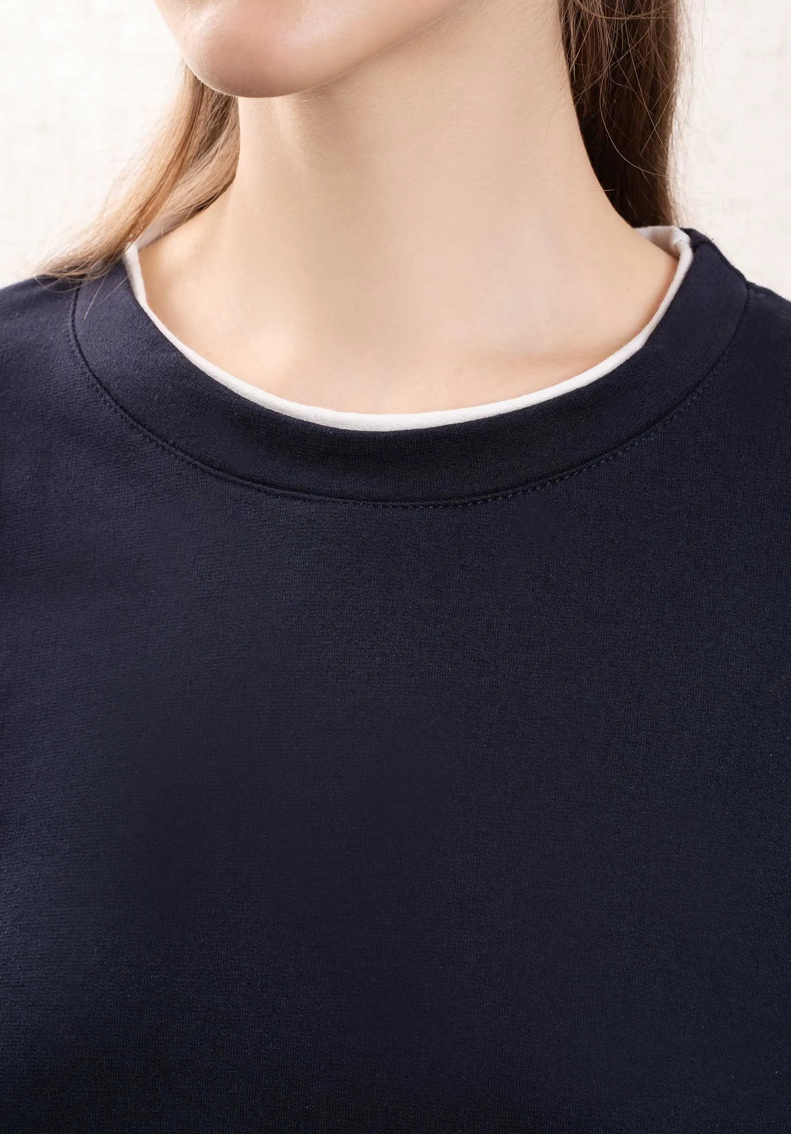 Sweatshirt A1895 Dunkelblau