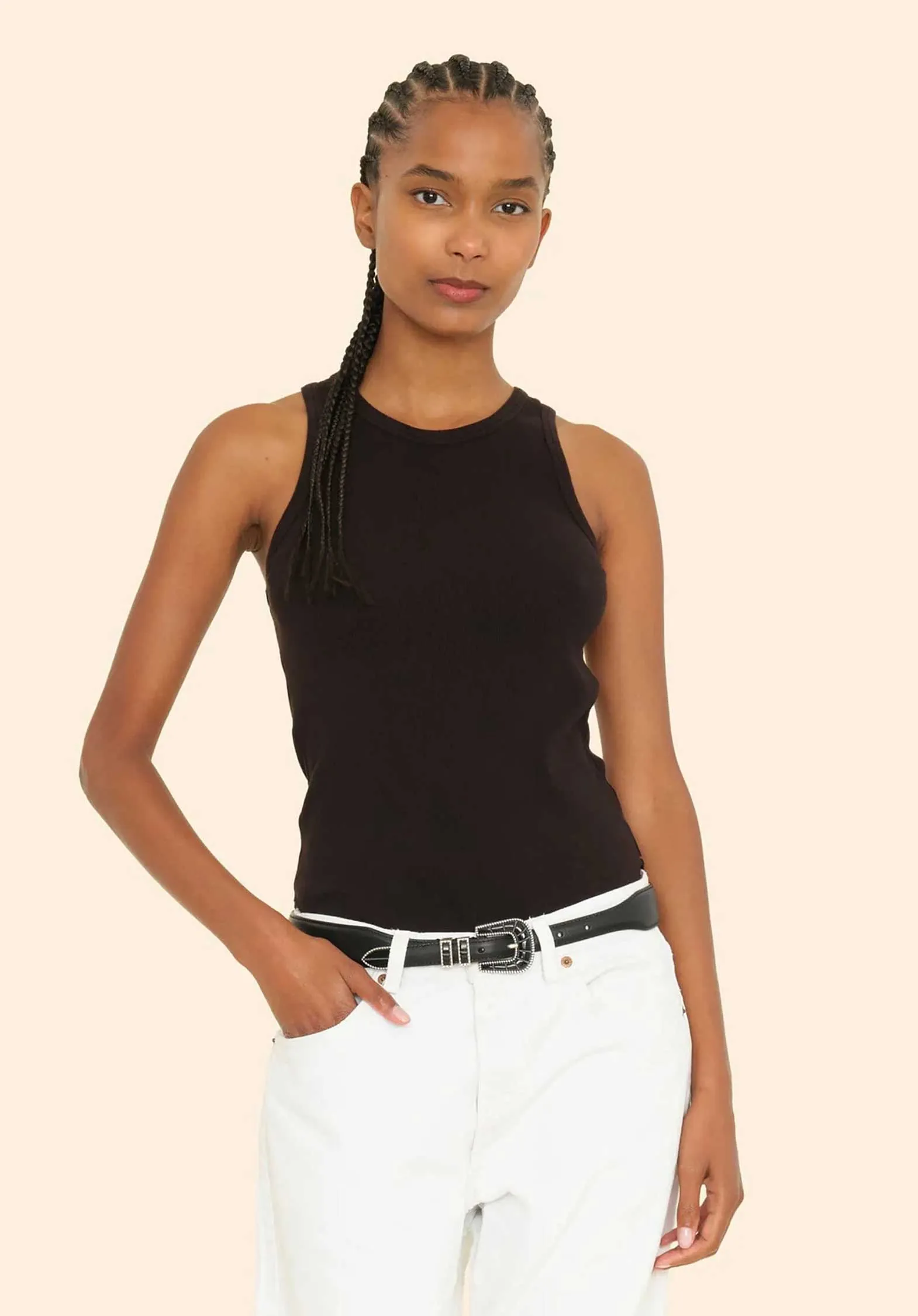 Tank X6wlr000 Arynn Tanktop T-Schwarz