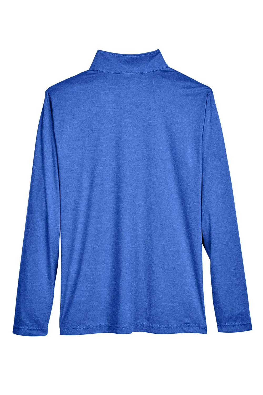 Team 365 Herren Zone Sonic Performance Feuchtigkeitstransportierendes 1/4-Zip Sweatshirt - Heather Royalblau