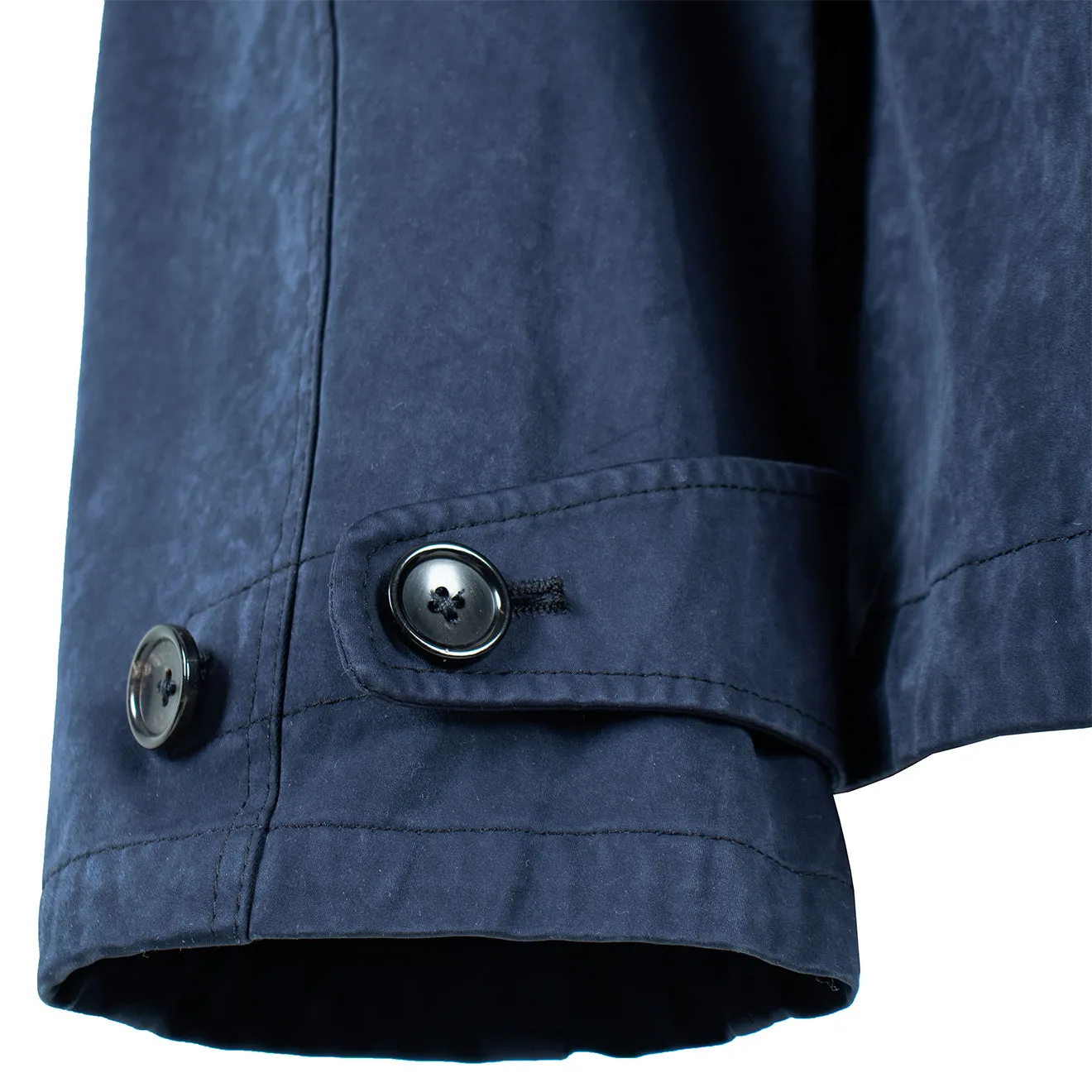 Ten C Kapuzenjacke mit 2 Taschen Tempest Marineblau