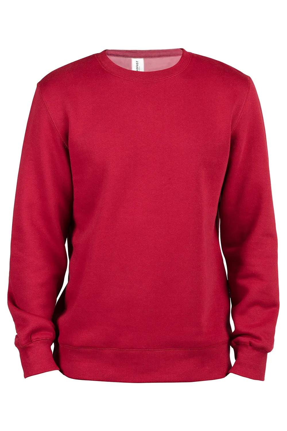 Threadfast Apparel Herren Ultimate Fleece Crewneck Sweatshirt - Bordeaux
