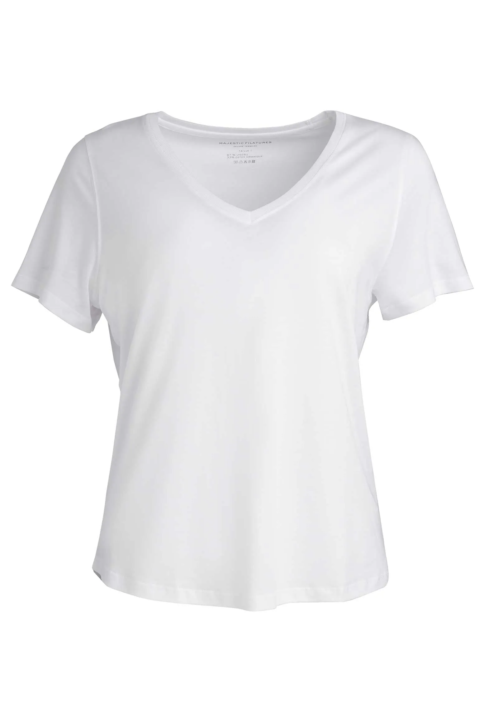 T-Shirt M296-fts672 Weiß