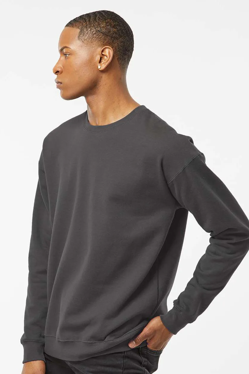 Tultex Herren Fleece Pullover - Anthrazitgrau