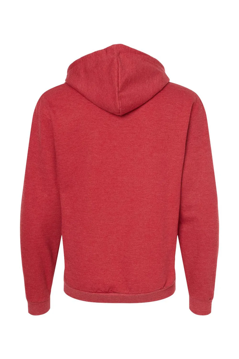 Tultex Herren Kapuzenpullover mit Reißverschluss und Taschen - Heather Rot
