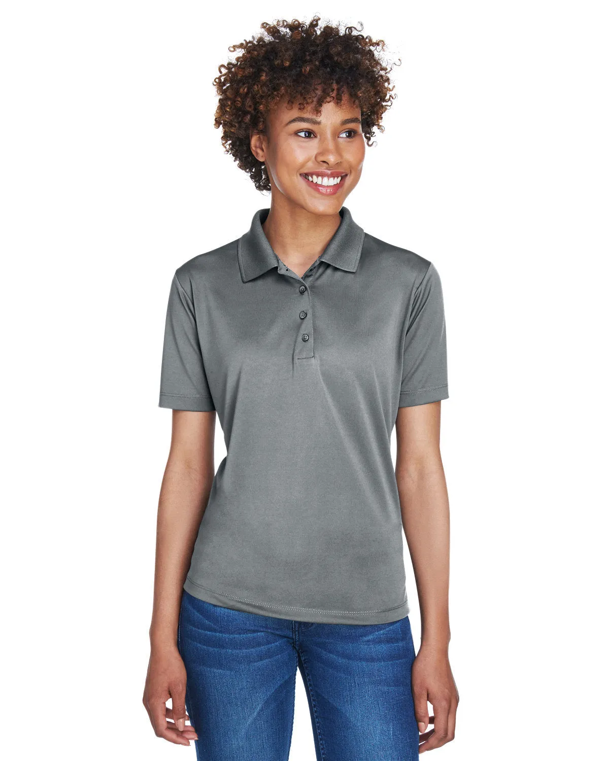 UltraClub 8610L Damen Cool & Dry 8-Sterne Elite Performance Interlock Polo