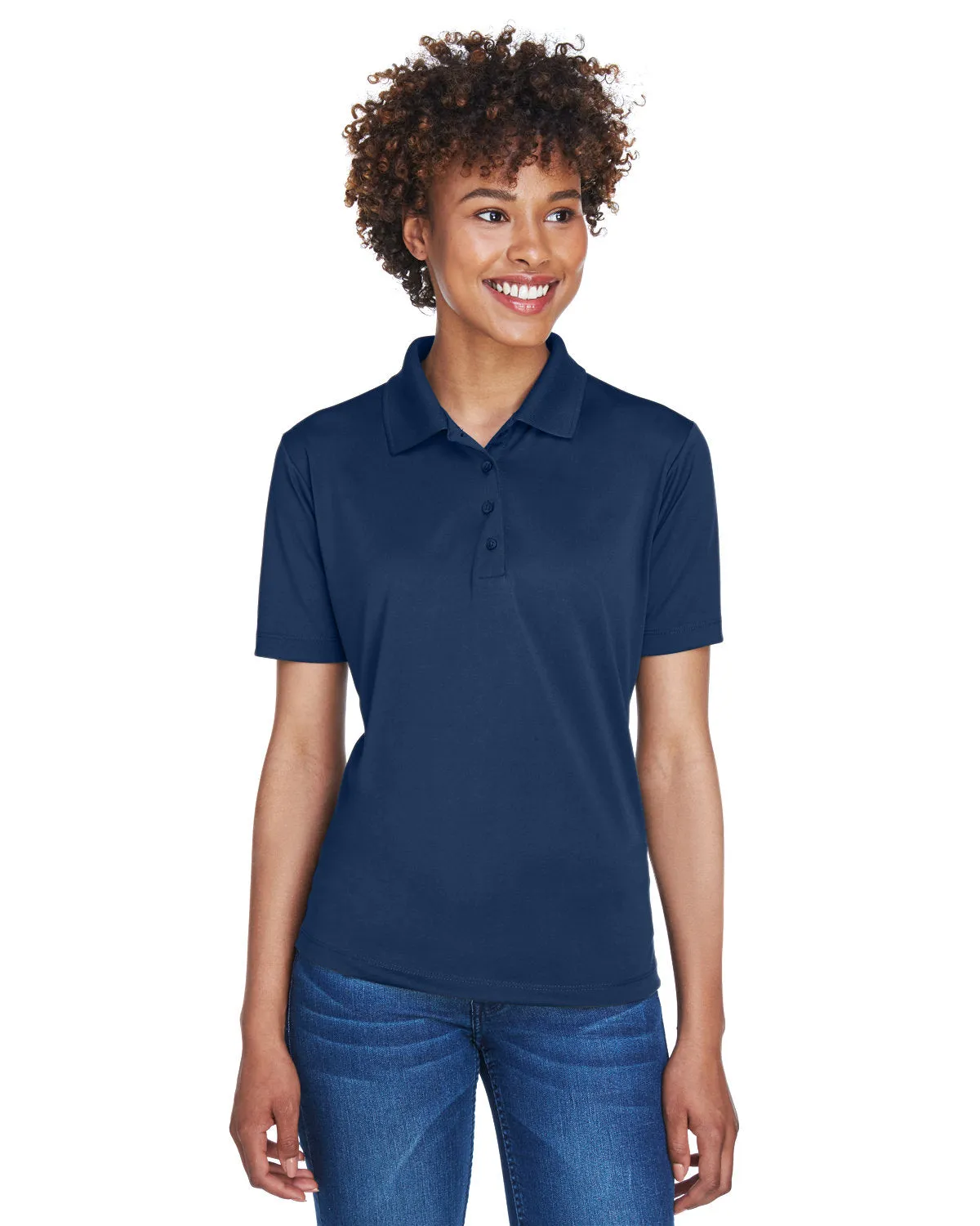 UltraClub 8610L Damen Cool & Dry 8-Sterne Elite Performance Interlock Polo