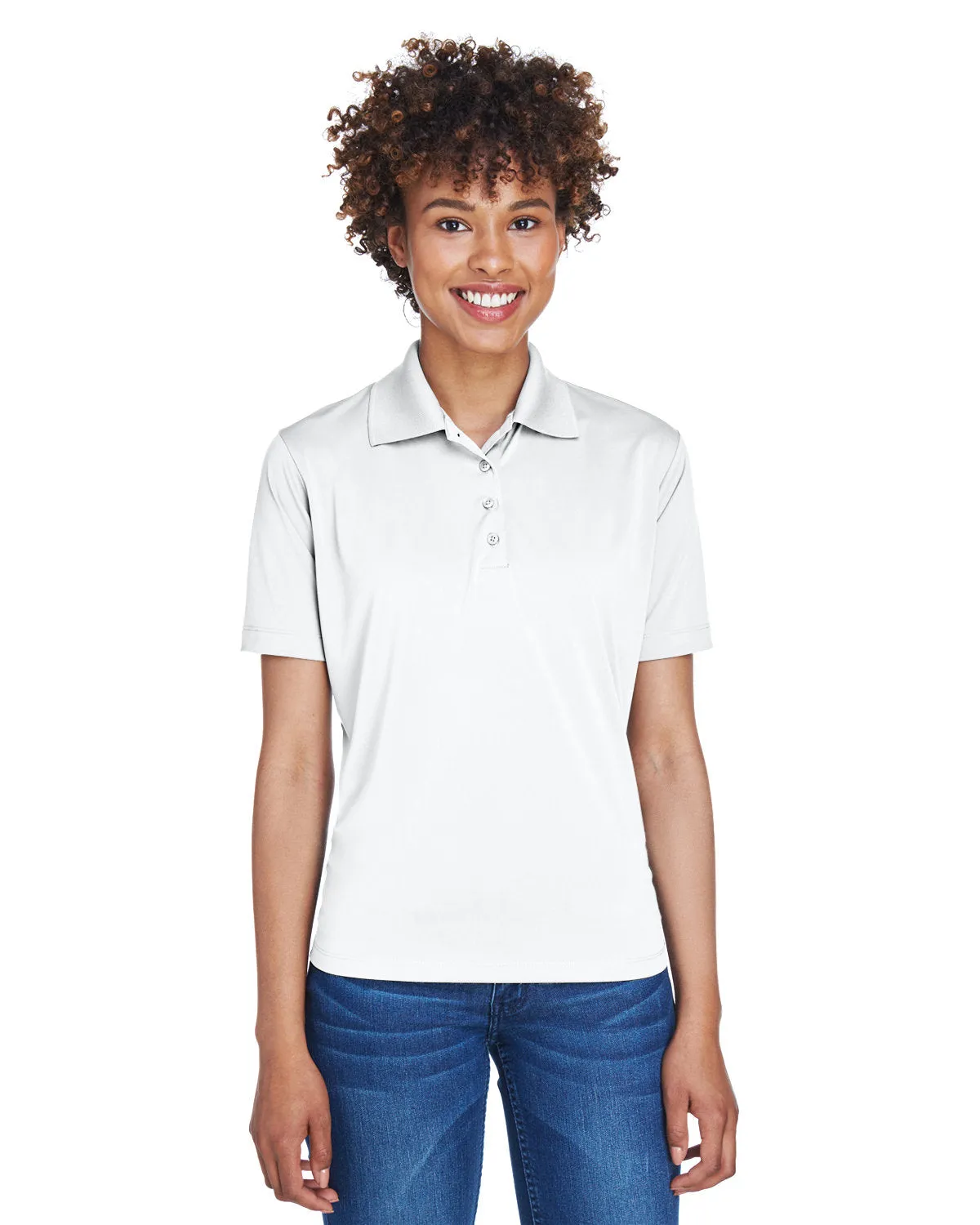 UltraClub 8610L Damen Cool & Dry 8-Sterne Elite Performance Interlock Polo