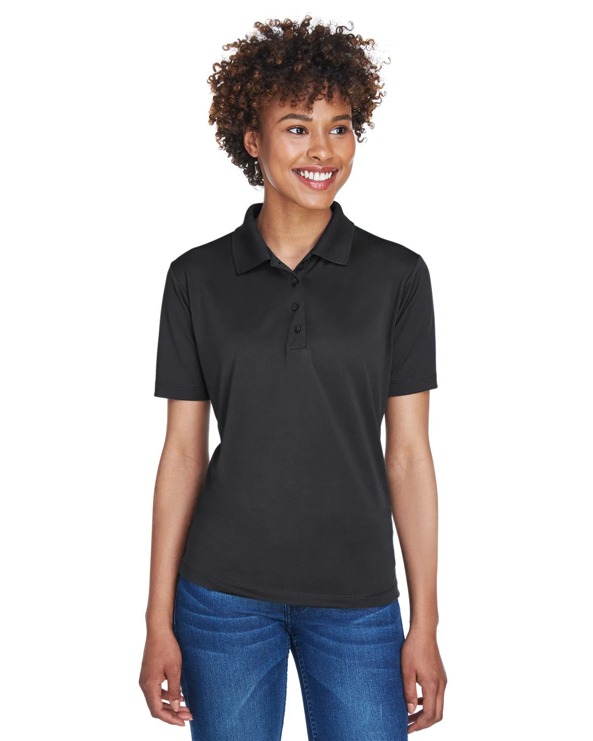 UltraClub 8610L Damen Cool & Dry 8-Sterne Elite Performance Interlock Polo