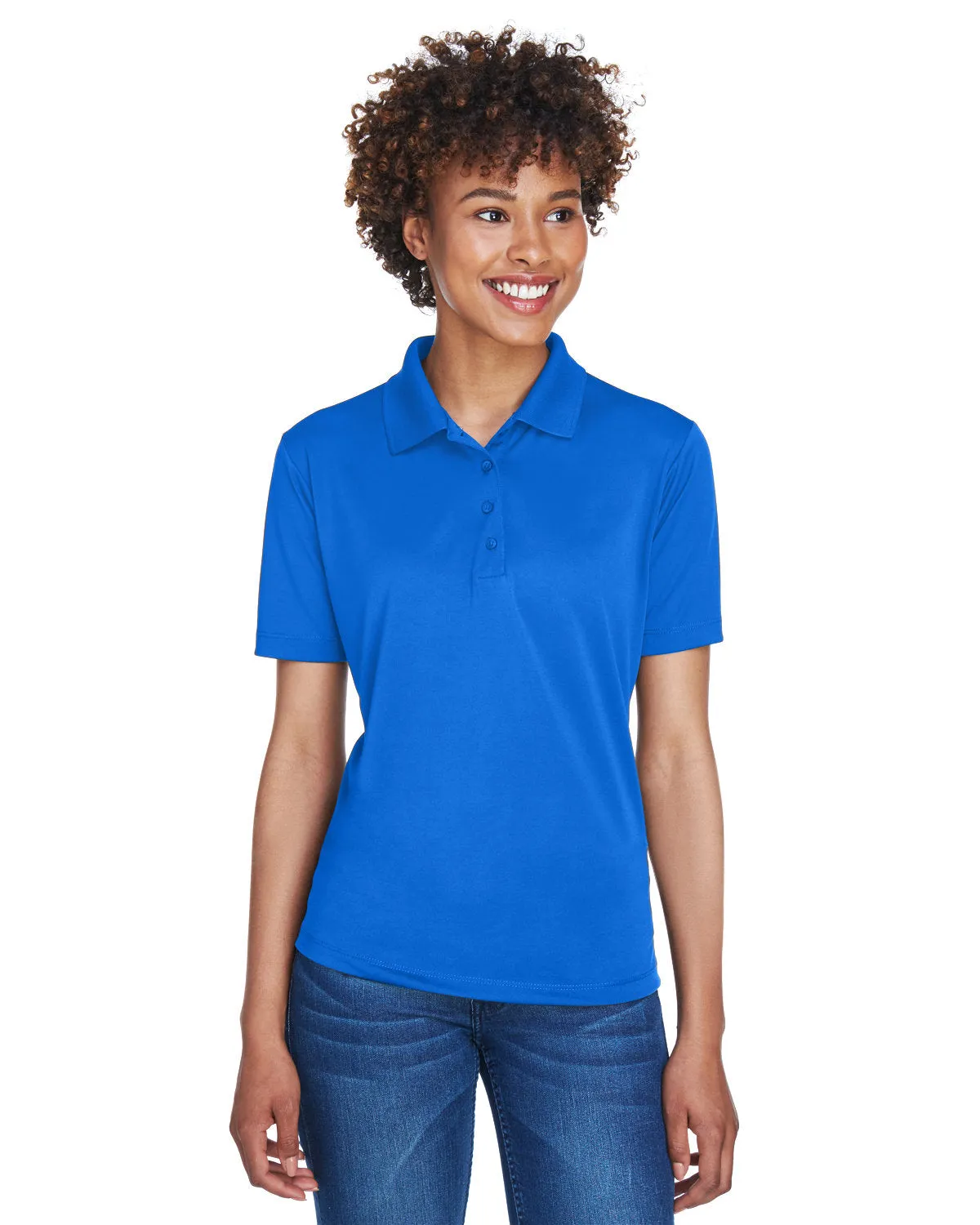 UltraClub 8610L Damen Cool & Dry 8-Sterne Elite Performance Interlock Polo