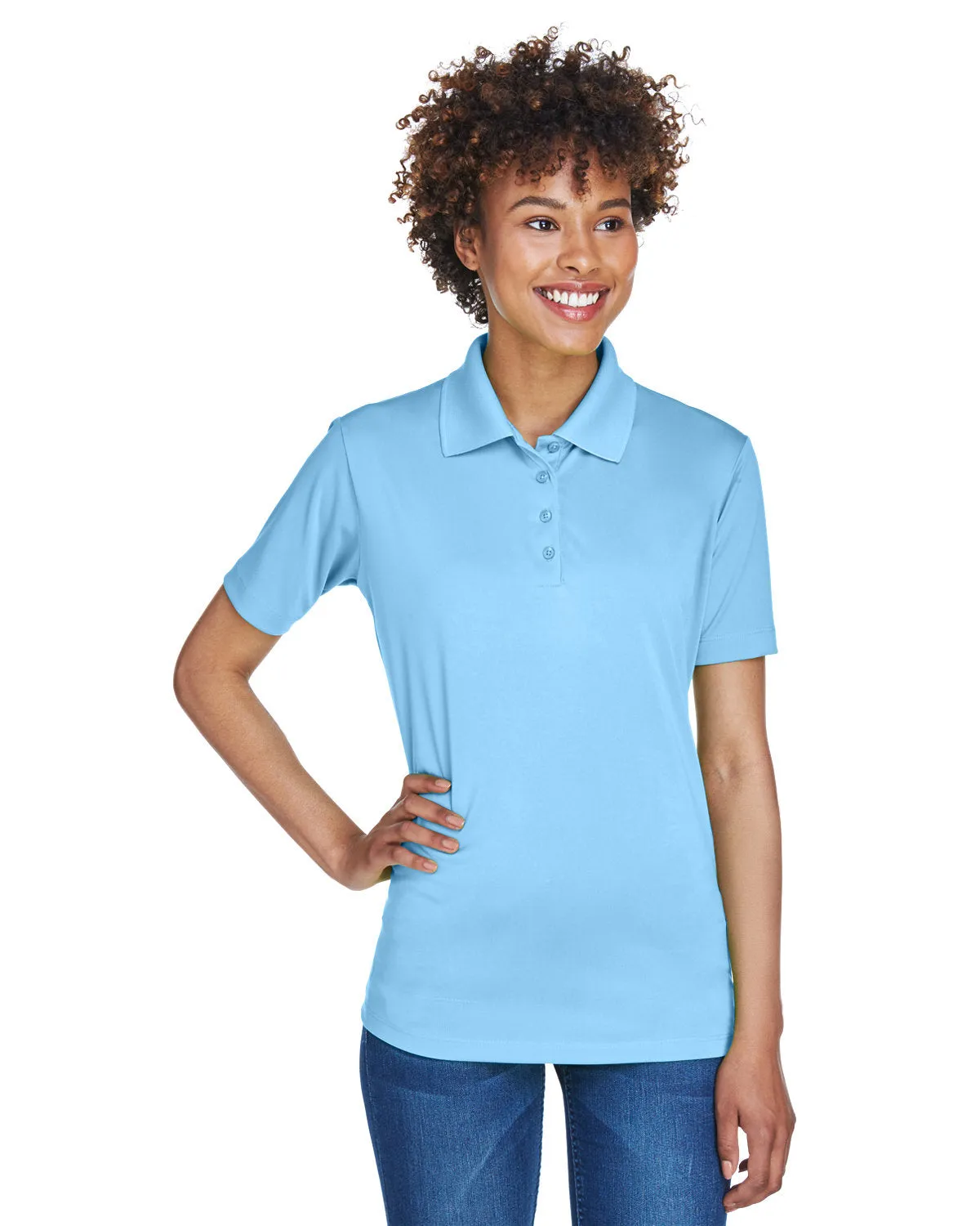UltraClub 8610L Damen Cool & Dry 8-Sterne Elite Performance Interlock Polo