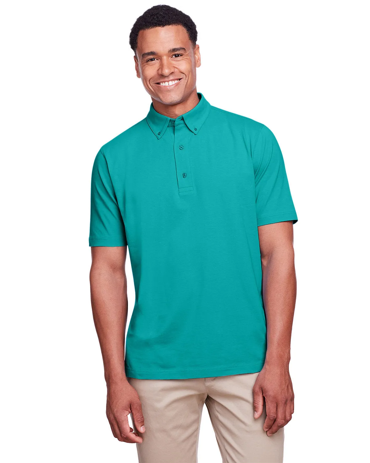 UltraClub UC105 Herren Lakeshore Stretch Baumwolle Performance Polo