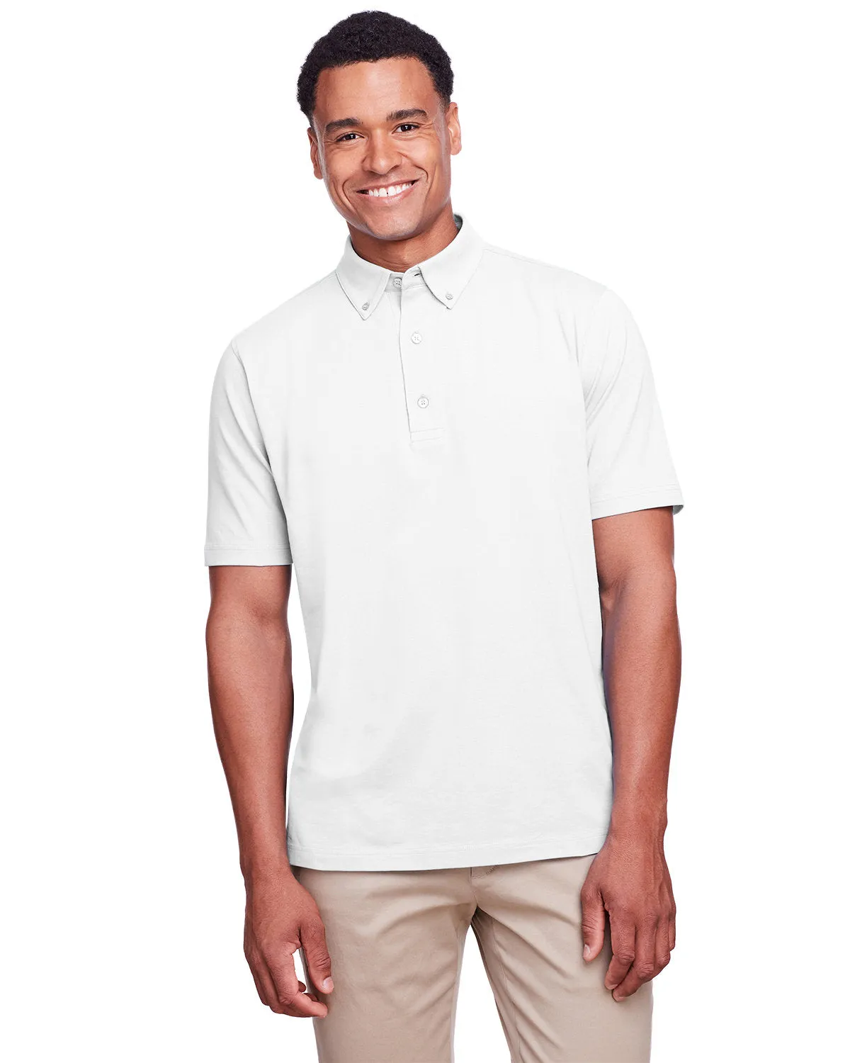 UltraClub UC105 Herren Lakeshore Stretch Baumwolle Performance Polo