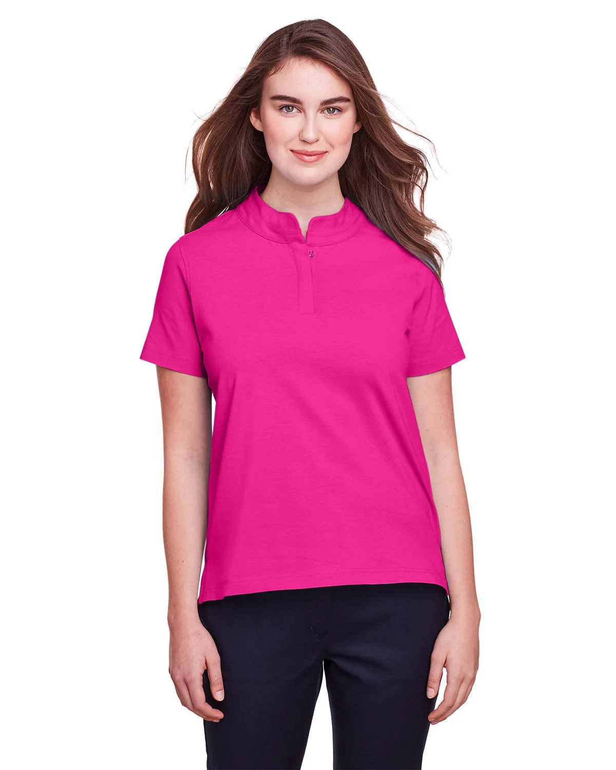 UltraClub UC105W Damen Lakeshore Stretch Baumwolle Performance Polo