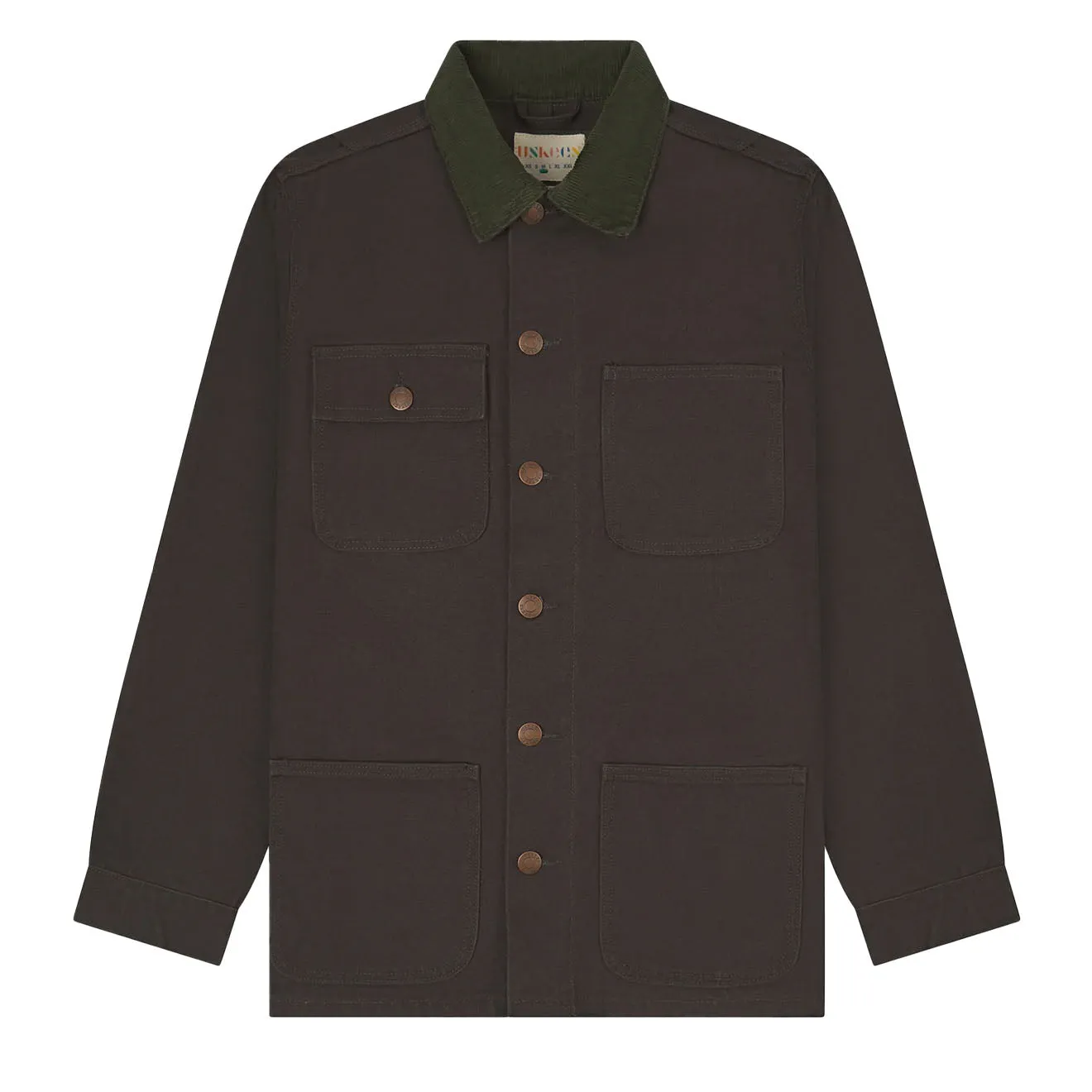 Uskees 3025 Canvas Chore Jacket Anthrazit