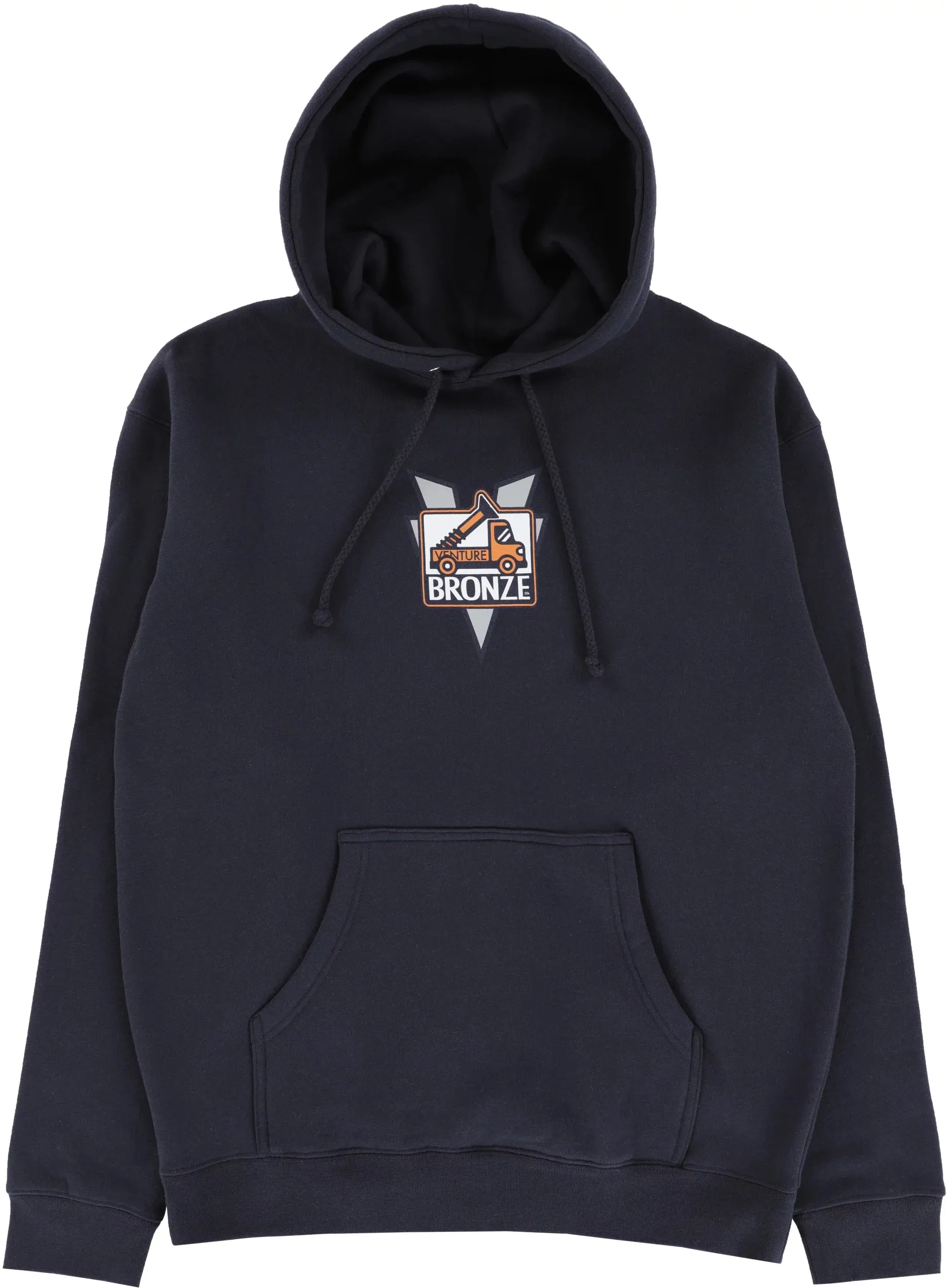 VENTURE X BRONZE56K - PICKUP KAPUZENPULLOVER NAVY