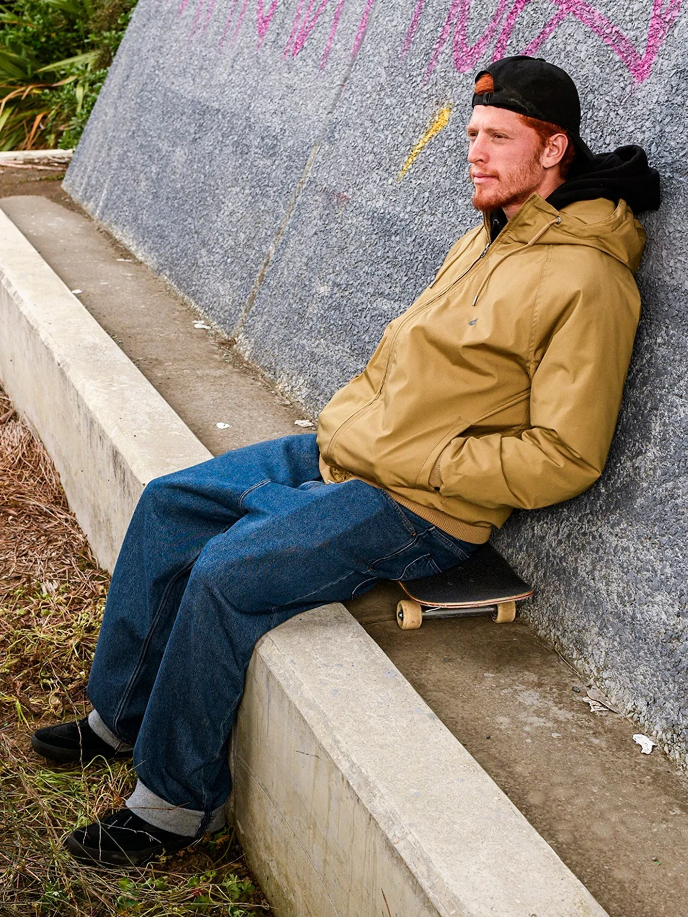 Volcom Hernan 5K Jacke Tabak Volcom