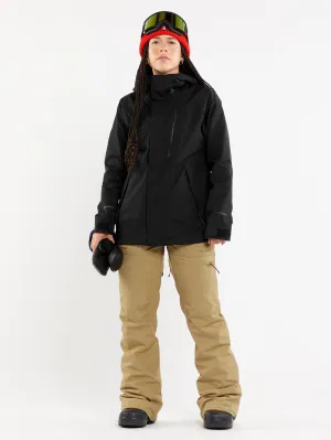 Volcom V.Co Aris Gore-Tex Damen-Snowboard- & Skijacke Schwarz Volcom