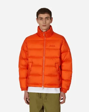 Woolrich Nylon Ripstop Daunenjacke Orange
