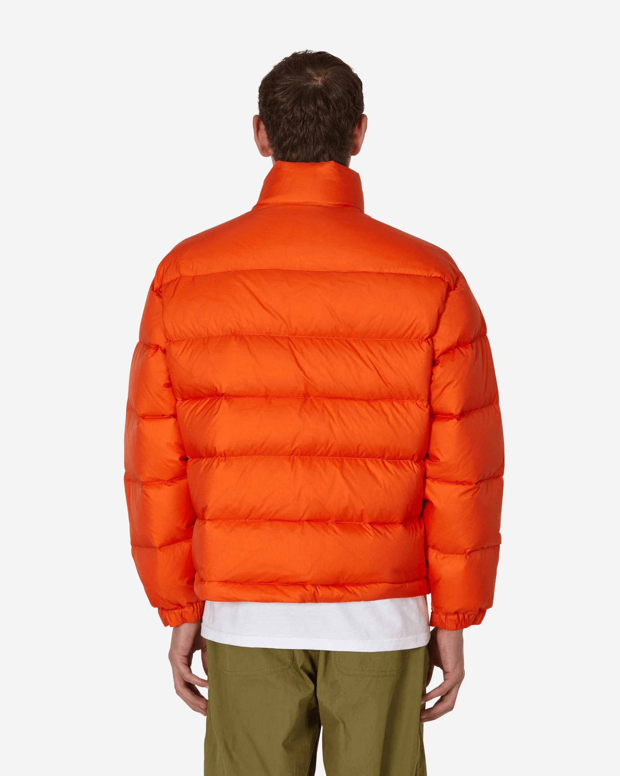 Woolrich Nylon Ripstop Daunenjacke Orange
