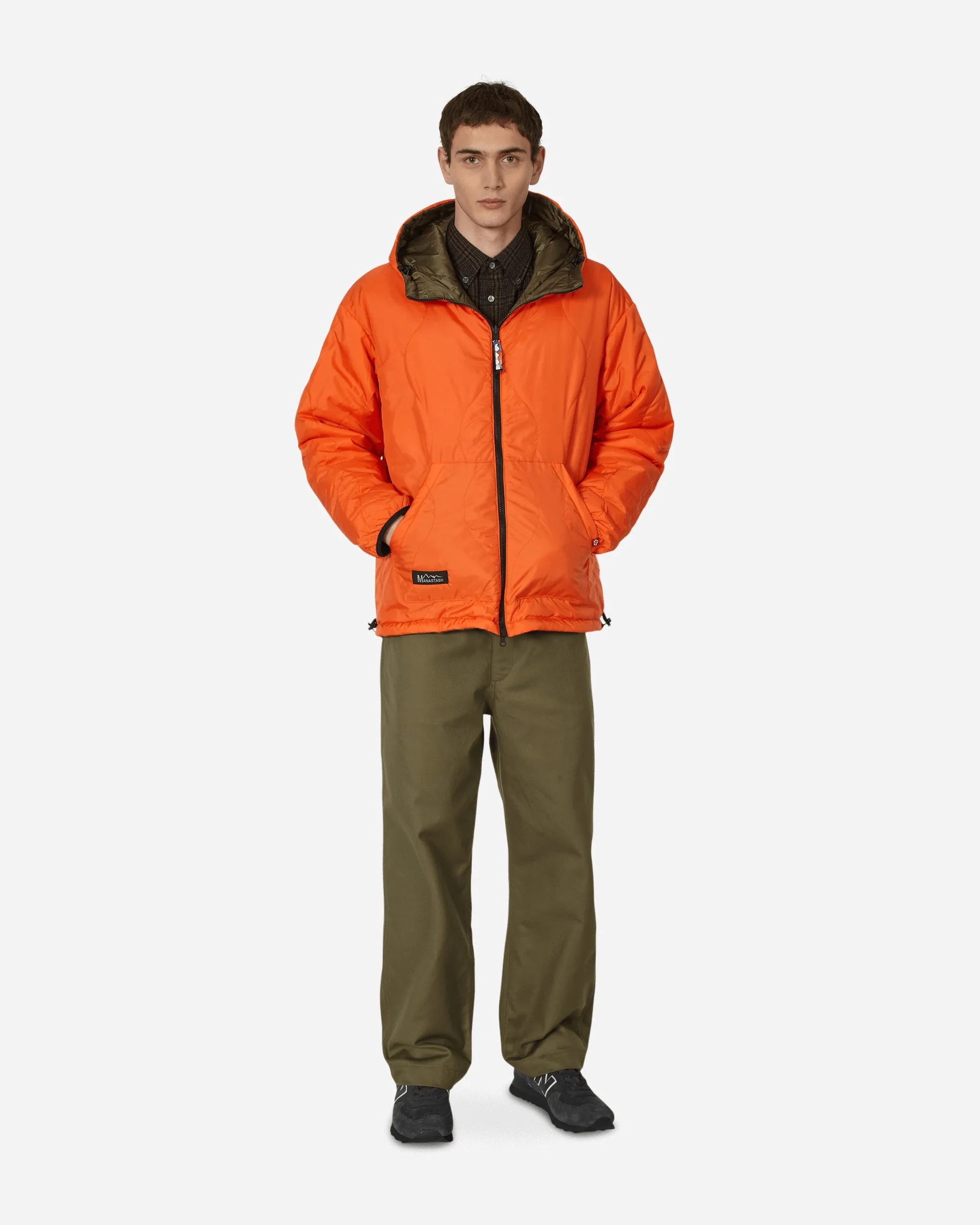 Y2K Reversible Kapuzenjacke Grün