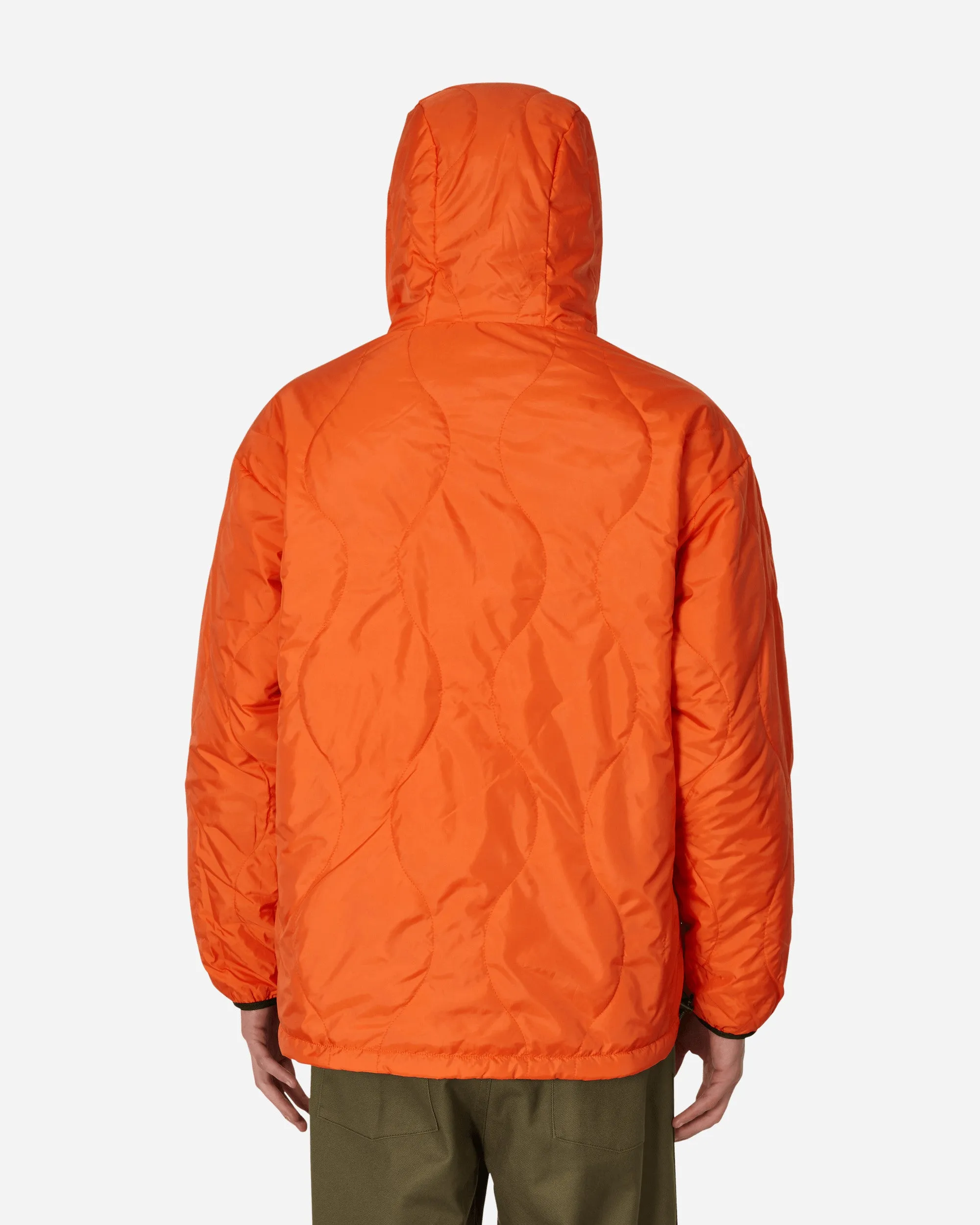 Y2K Reversible Kapuzenjacke Grün